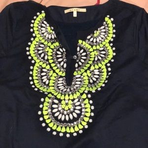 Miami brand blue shift dress